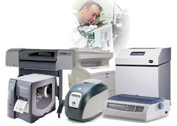 Service and repair for printers, copiers, and plotters